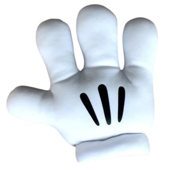 Plush White Glove Toy - Picture 2 of 5